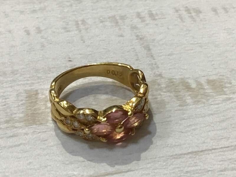 18金 リング お買取 致しました。