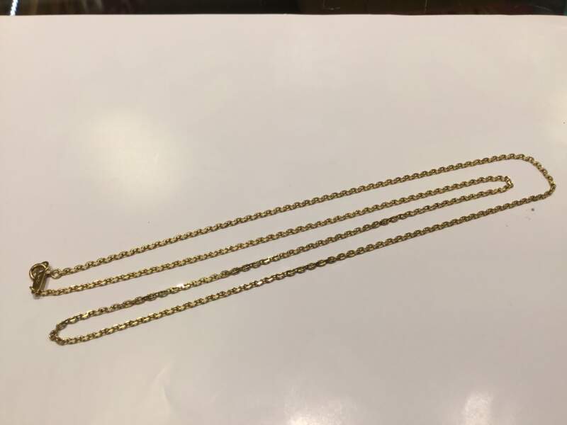 18金 イエローゴールド ネックレス をお買取しました。