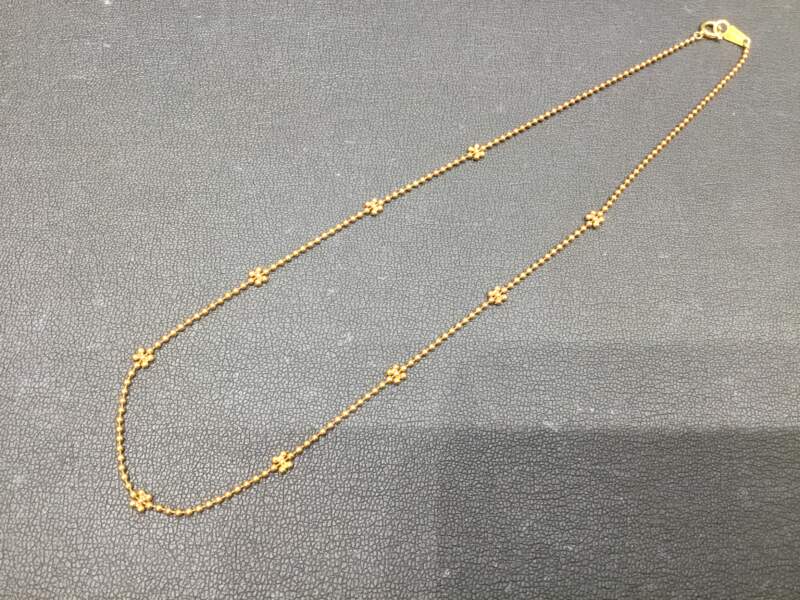 18金 ネックレス をお買取り致しました