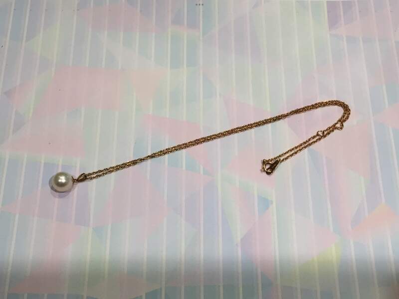 K18 プチネックレスをお買取り致しました!