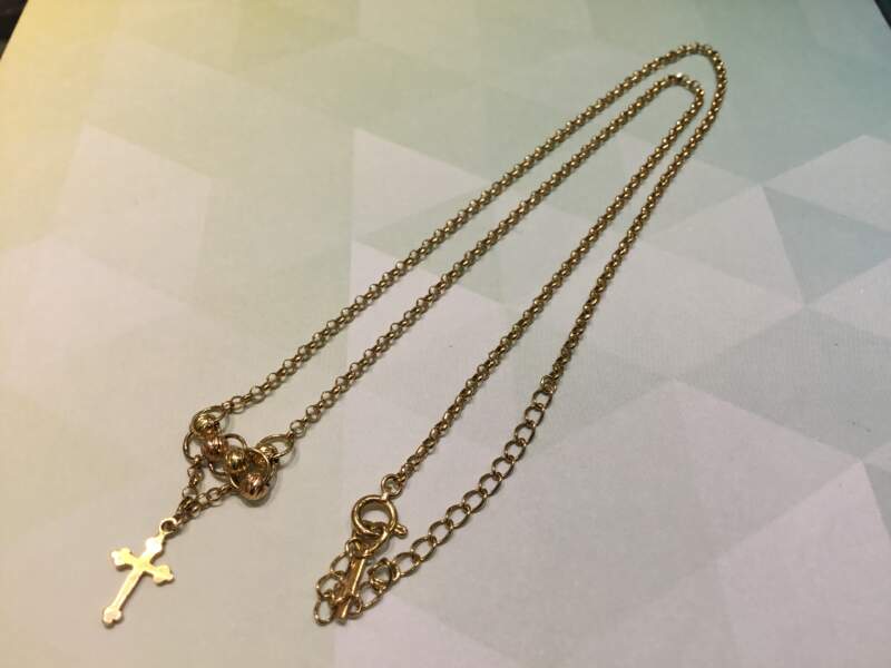 18金 イエローゴールド ネックレス をお買取しました。