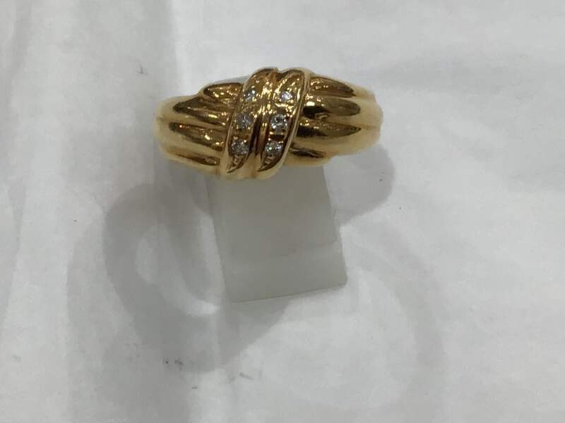 18金のリングをお買取させて頂きました。