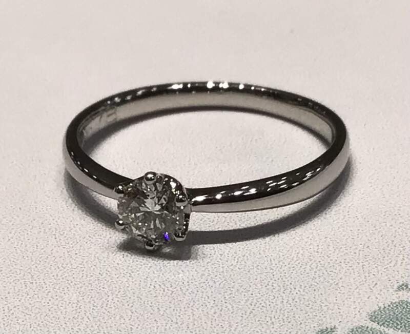 ダイヤモンド プラチナ900 リング をお買取しました。