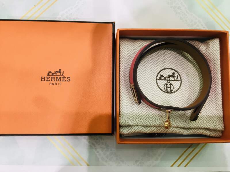 HERMES レザーブレスレットお買い取りしました。