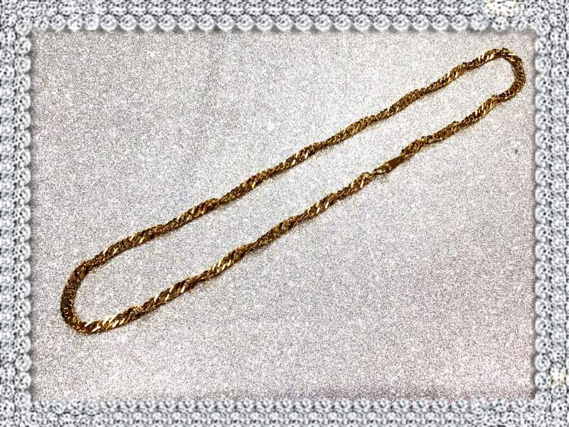 24金 ネックレス をお買取致しました。