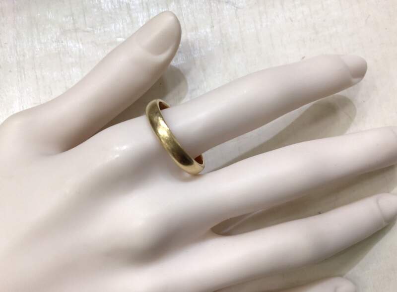 18金リング をお買い取りしました。
