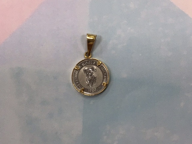 プラチナ/18金 コイントップをお買取しました。