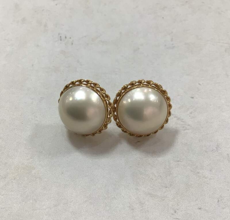 マベパール K18 ピアス お買取りしました