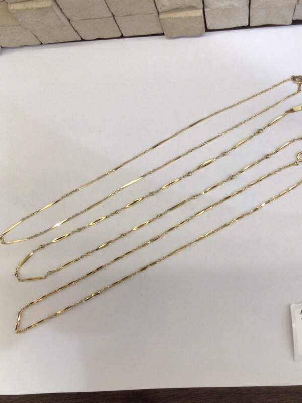 18金 イエローゴールド ネックレス を買取りしました。