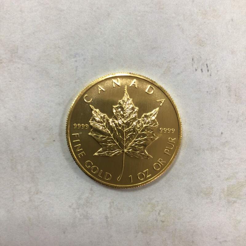 K24 メイプルコイン 1OZ お買取りしました