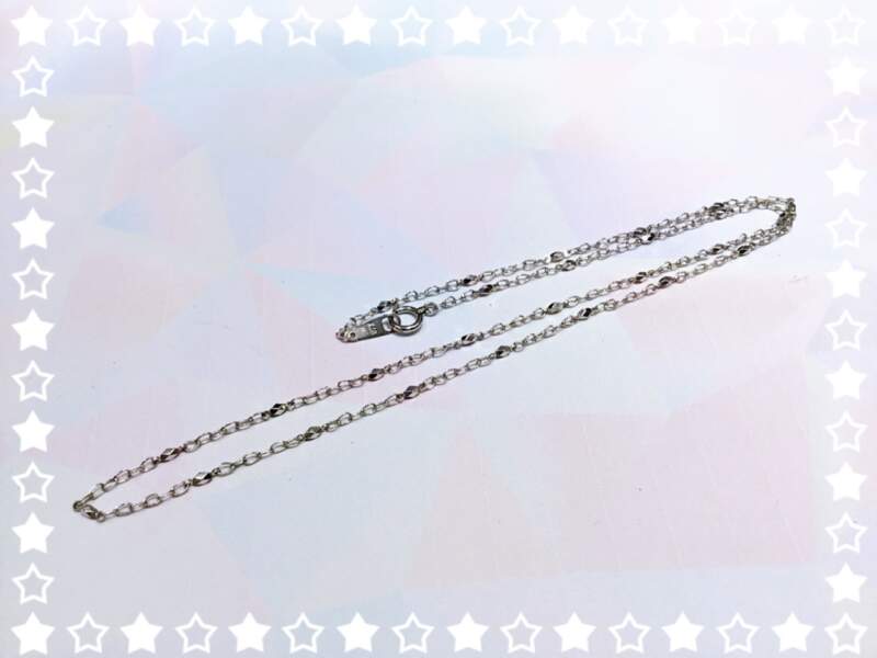k18 WG ネックレス お買取しました。