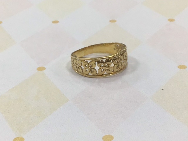 18金 リングをお買取しました。