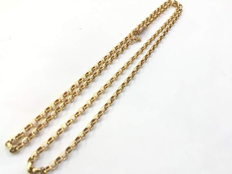 18金 イエローゴールド ネックレス をお買取しました。