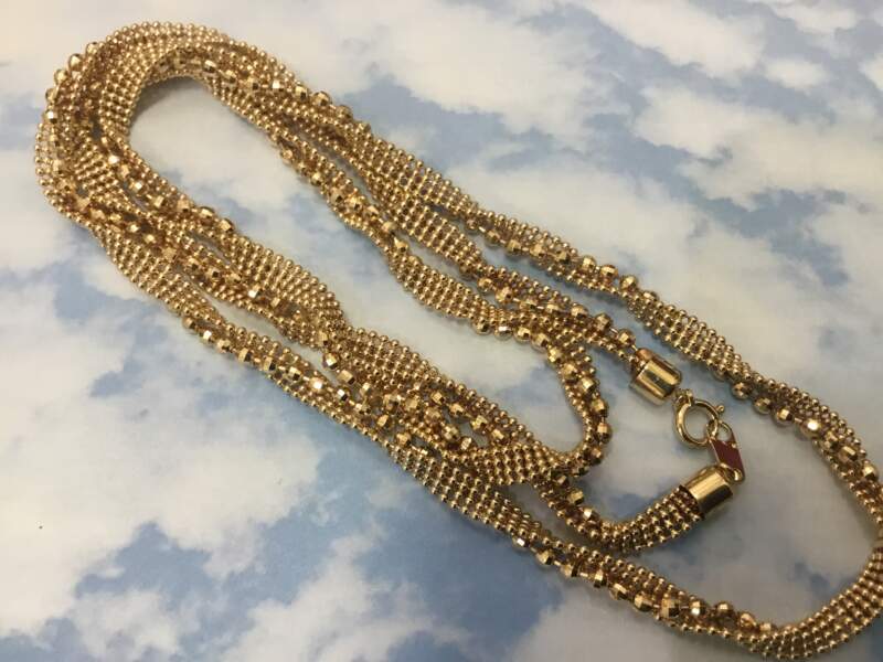 18金 イエローゴールド ネックレス をお買取しました。