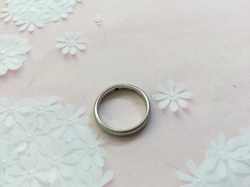 プラチナ リング をお買取しました。