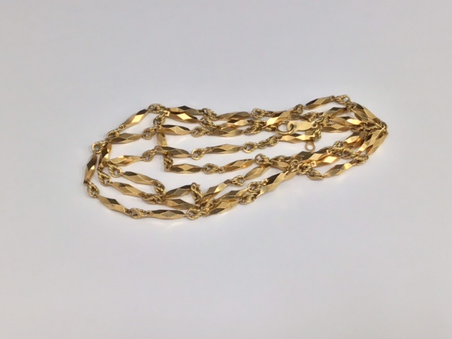 K18 切子ネックレス お買取り
