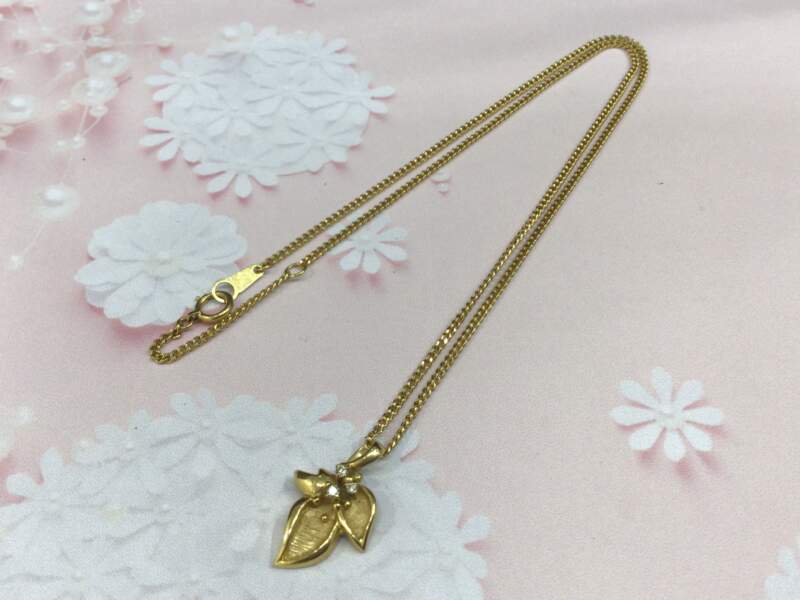 18 イエローゴールド プチネックレス をお買取しました。