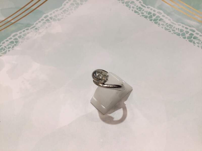 プラチナ900 ダイヤモンドリング をお買取しました。