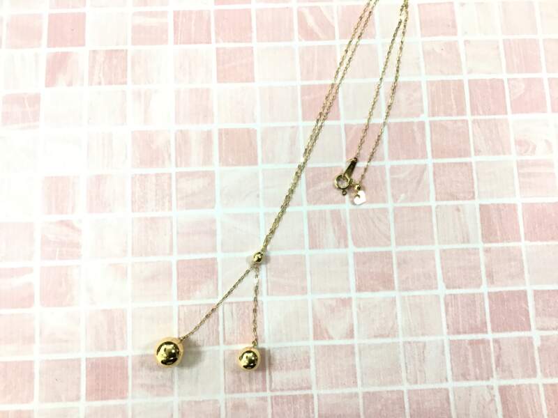 18金 ネックレスをお買取しました。