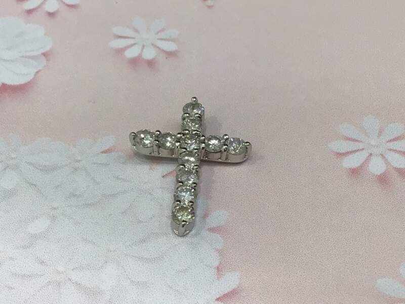 プラチナ ダイヤモンド ペンダント をお買取しました。