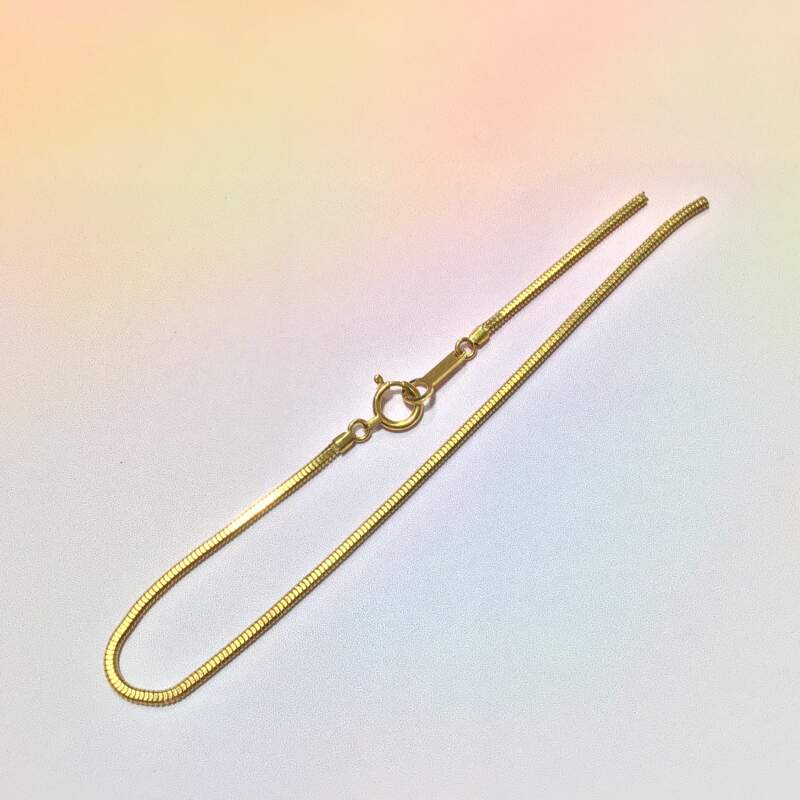 18金 ブレスレット をお買取しました。