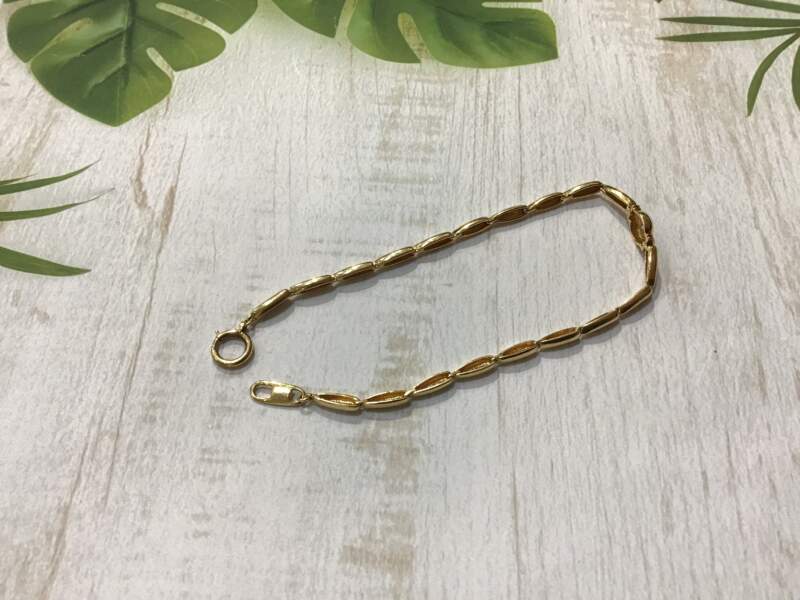 18金ブレスレットお買取致しました。