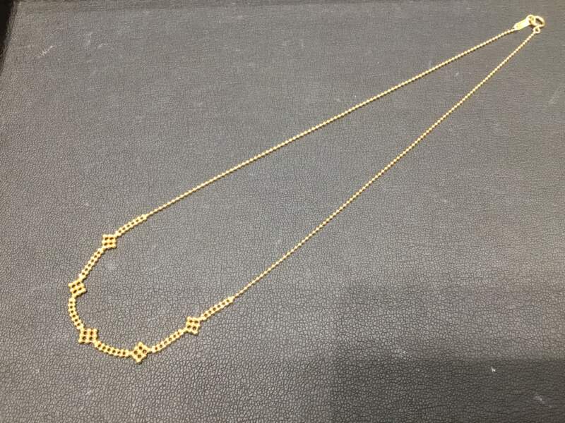 18金 ネックレス をお買取り致しました