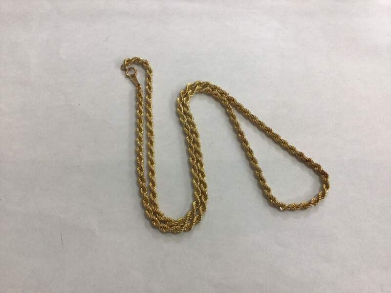 k18ネックレス お買取しました