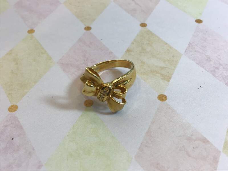 18金 リング をお買取しました。