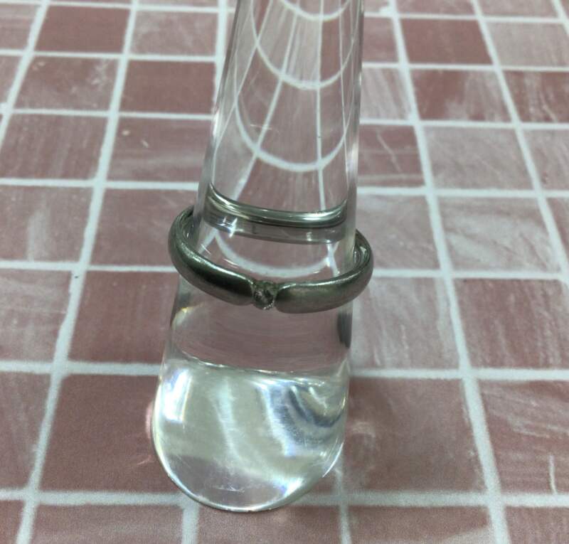 ダイヤモンド Pt950 リング お買取りしました