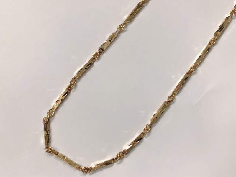 18金 ネックレス をお買い取りしました。