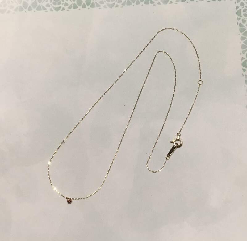 18金 イエローゴールド プチネックレス をお買取しました。