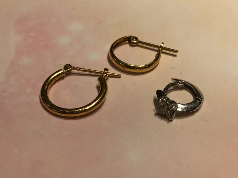 ✨18金　ピアス　のお買取りをしました✨