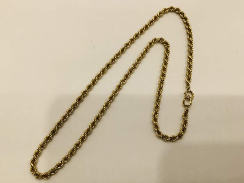 18金 ネックレス をお買取しました。