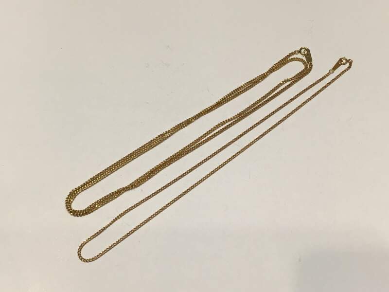 18金 イエローゴールド ネックレス をお買取しました。
