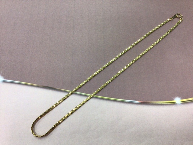 18金 イエローゴールド ネックレス をお買取しました。