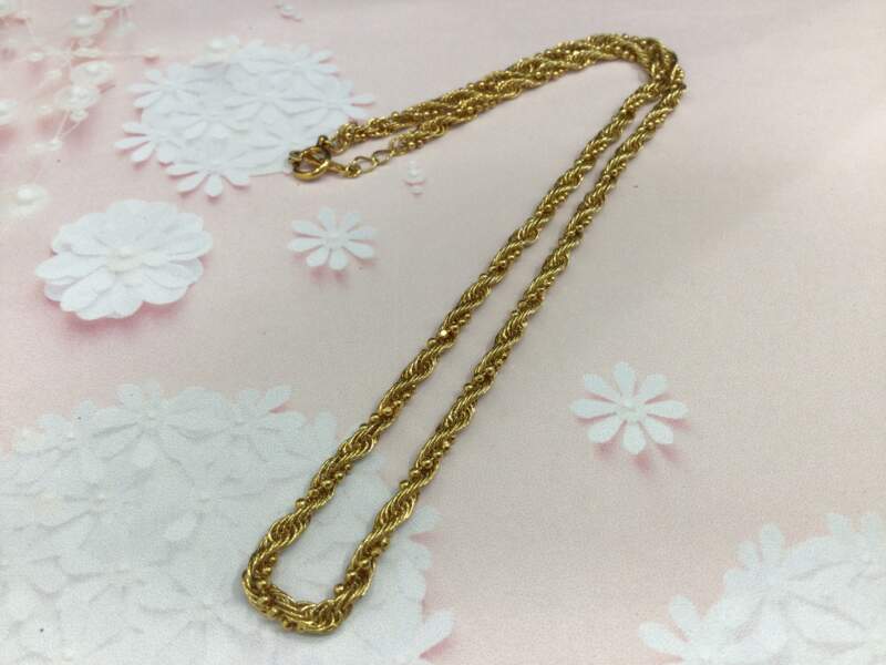 18金 イエローゴールド ネックレス をお買取しました。