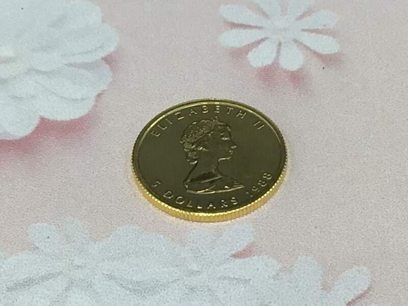 コイン メイプルリーフ お買取しました。