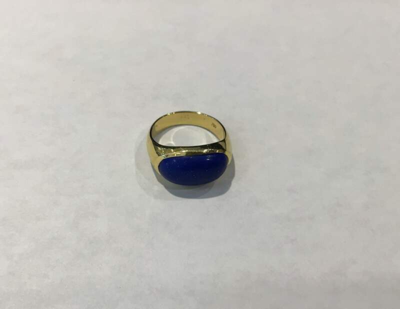 k18ラピスラズリリング お買取致しました✨