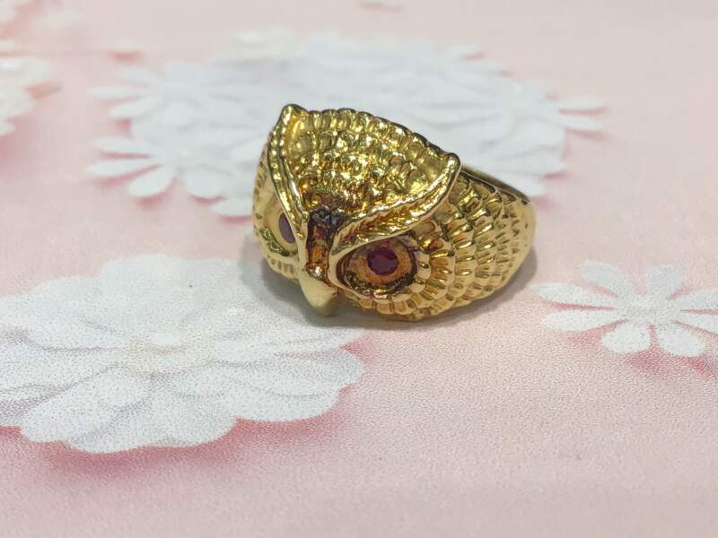 18金 イエローゴールド リング をお買取しました。