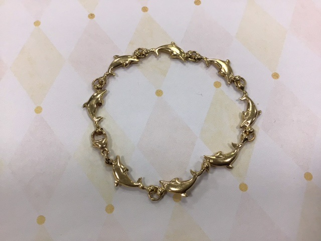14金 ブレスレットをお買取しました。