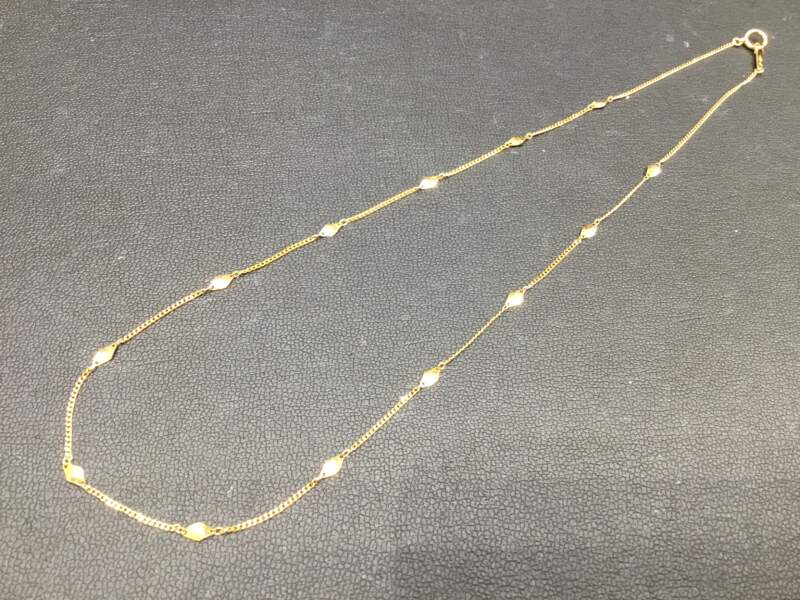 18金 ネックレス をお買取り致しました