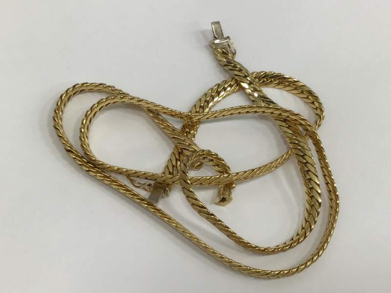 K18 ネックレス お買取り