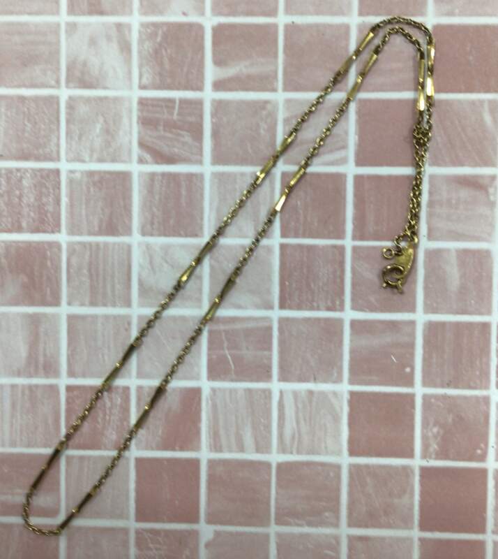 K18 イエローゴールド ネックレス お買取りしました