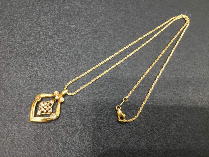 18金 プチネックレス をお買取り致しました