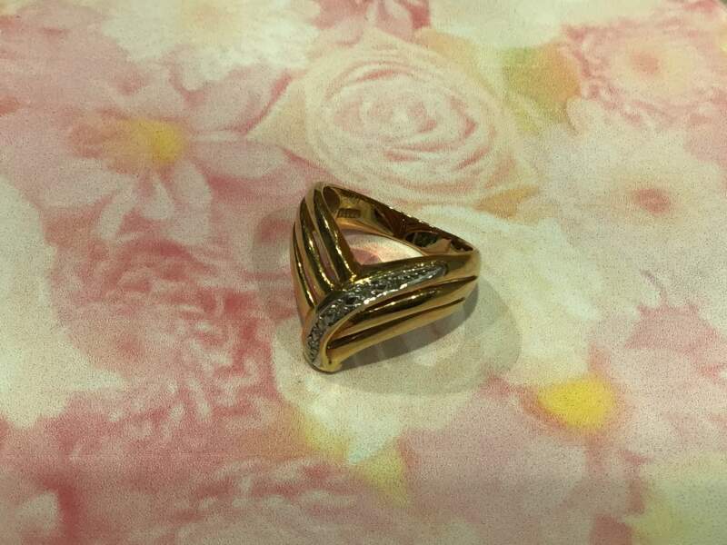 18金 プラチナ リング をお買取しました。