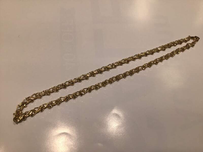 18金 イエローゴールド ネックレス をお買取しました。