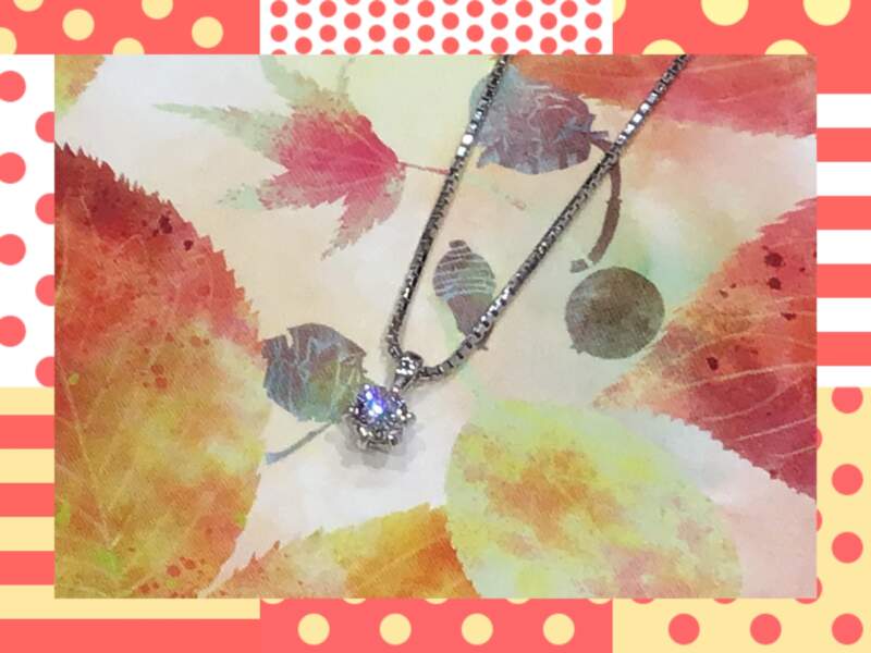 プラチナ ダイヤ ネックレス をお買取致しました。