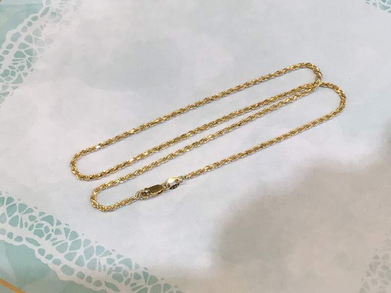 K18ネックレス お買取致しました。