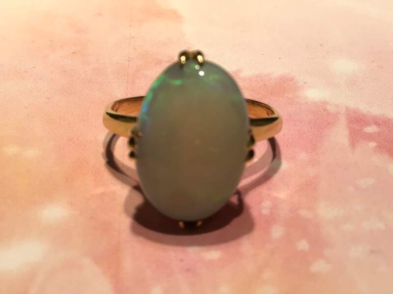 ✨オパール 18金 リング をお買取りしました✨